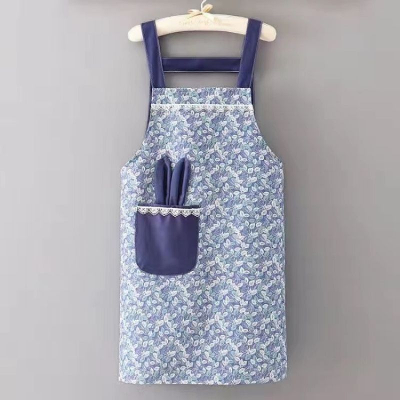 Large Kitchen Apron Apron And Bib Rabbit Cooking Strap Apron Adjustable Baking Ears Pockets Ap Cute 1pc Cn Polyester Apron Chef_voghion.com