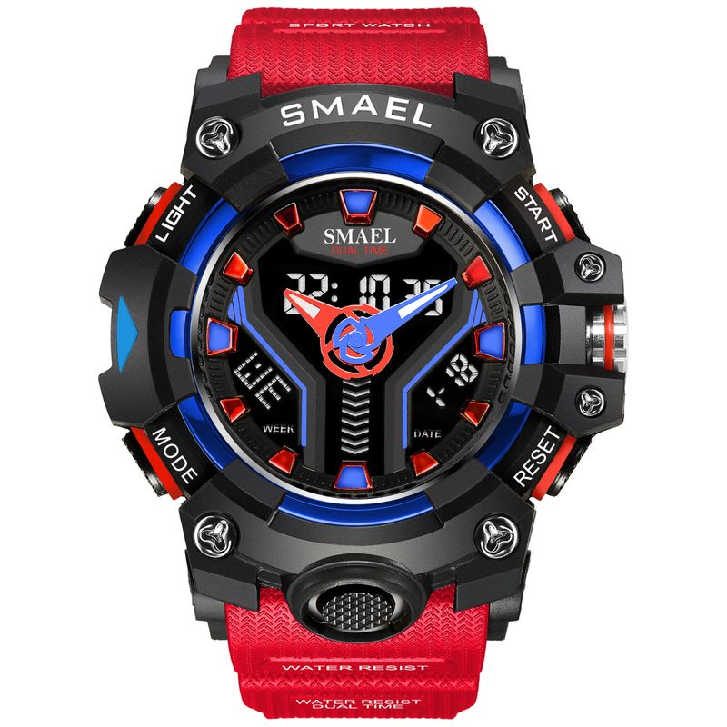 SMAEL Flagship Store Watch Outdoor Sports Men's Large Dial Electronic Watch_voghion.com