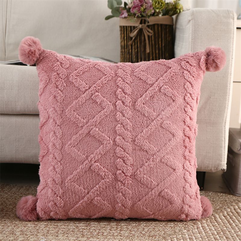 Thickened Taffeta Fleece Pillow Dual-use Nap Car Cushion Multifunctional 2-in-1 Autumn Winter Air Conditioning Quilt_voghion.com