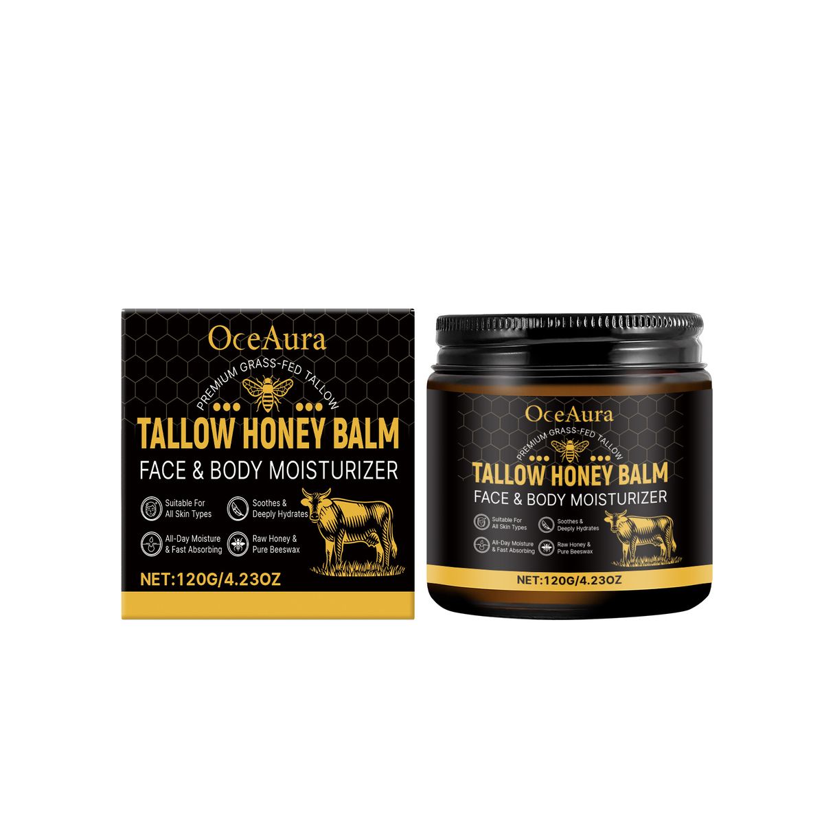 OCEANA Butter Honey Moisturizing Cream Is A Gentle, Nourishing, Long-lasting Moisturizing Cream That Locks In Moisture,_voghion.com