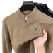 Men’s Fleece-Lined Wool Sweater – Thickened Thermal Knit With Zipper, Oversized Fit For Winter Comfort_voghion.com
