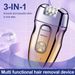 Épilateur pour femme, rasoir électrique sans fil et rechargeable, 3 en 1, pour l'épilation du corps et du visage, Royaume-Uni_voghion.com