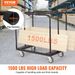 VEVOR Drywall Cart, 1500 LBS Panel Dolly Cart With 36.02" X 24.02" Deck And 5" Swivel Wheels, Heavy-Duty Drywall Sheet Cart, Handling Wall Panel, Sheetrock, Lumber, For Garage, Home, Warehouse_voghion.com