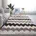 Modern Shaggy Tie-Dye Rug – Soft Fluffy Rectangular Carpet For Living Room, Bedside & Photo Studio – Machine Washable – Boho Chic_voghion.com