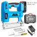 Cordless Lithium Battery Nail Gun For Woodworking & Home Renovation - 5 Sizes Nails Compatible, Lightweight & Jam-Free Design_voghion.com