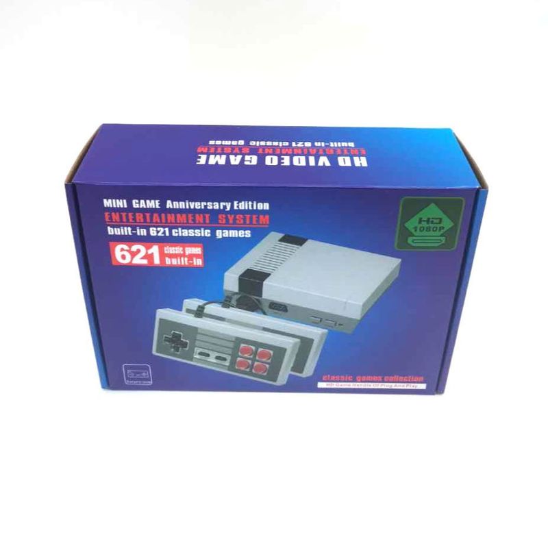 621 HDMI HD Mini TV Konsola do gier Nostalgic FC Red And White Machine 8-bit_voghion.com