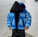Unisex Streetwear Puffer Jacket – Lightweight Quilted Hooded Coat With Cotton Fill For Urban Winter (Black/Green/Rust/Blue)_voghion.com