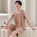 Modal Cotton Sleeveless Vest Set For Men, Summer Thin Home Wear, Loose Fitting Two-piece Set For Outerwear-XL_voghion.com