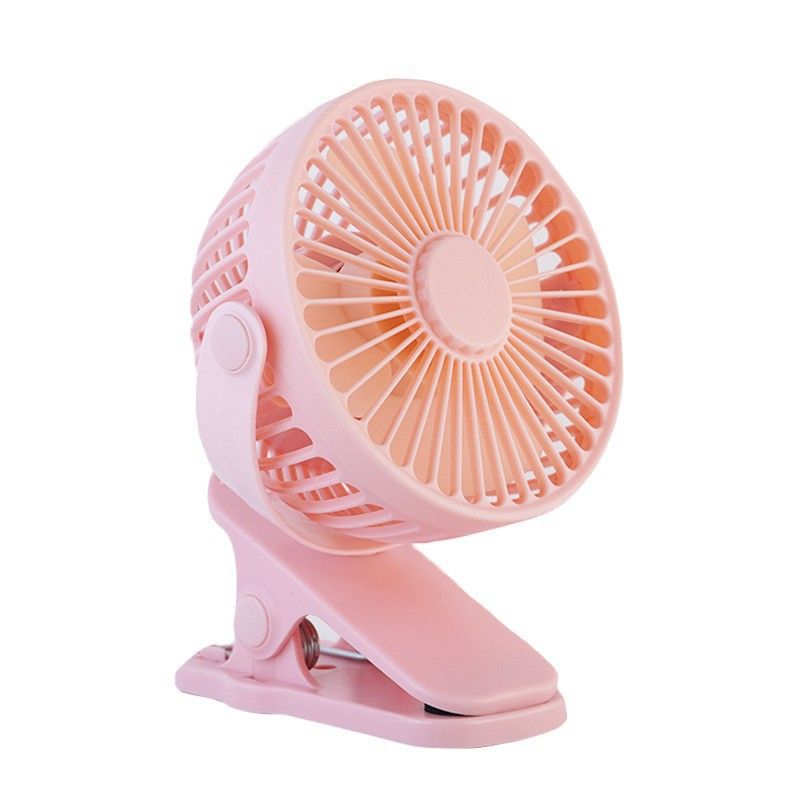 Clip-Ventilator mit Nachtlicht – 6 Zoll großer, per USB wiederaufladbarer Tischventilator (Doppelmodus: Anklemmen/Standfuß, ultraleise, perfekt für Wohnheim und Büro)_voghion.com