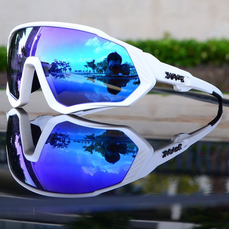 Lunettes de cyclisme 1PC nouveau plein cadre sports de plein air lunettes de protection de lumière polarisée route moto VTT_voghion.com