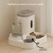 Automatic Feeder Dog Cat Food Bowl With Water Fountain Large Capacity Pet Food Storage Dispenser Container Puppy Pet Accessories_voghion.com