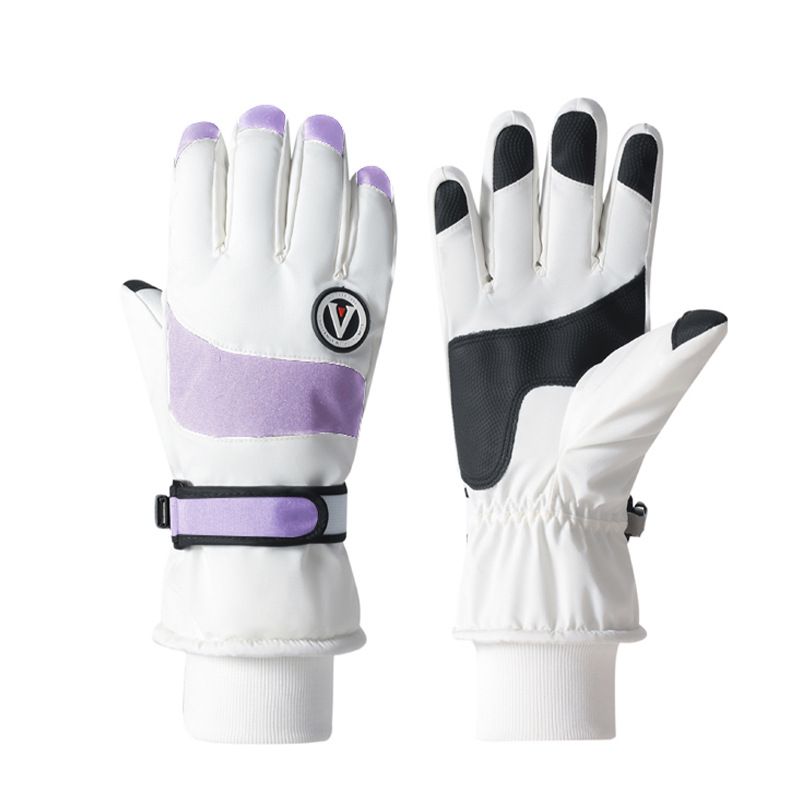 Unisex Gloves Ski Warm Cycg plus fleece warm Touch screen gloves for men_voghion.com