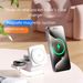 Three-in-one Multifunctional Wireless Charger Fast Charging Stand Compatible With Magnetic Watch IWatch Phone_voghion.com