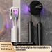 Sterilizer UV Sterilization No-Drill Wall-Mounted Smart Toothbrush Holder_voghion.com