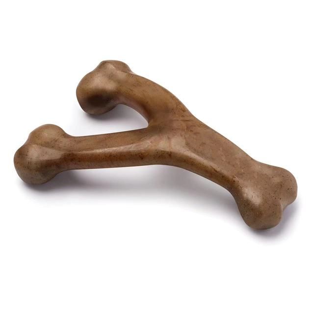 240g Durable Toys Dogs With Bacon Flavor For Aggressive Chewers - Heavy Duty Chew Bone By PawParty Store_voghion.com