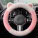New Car Steering Wheel Plush High-end Universal Cat Ear Grip Cover_voghion.com