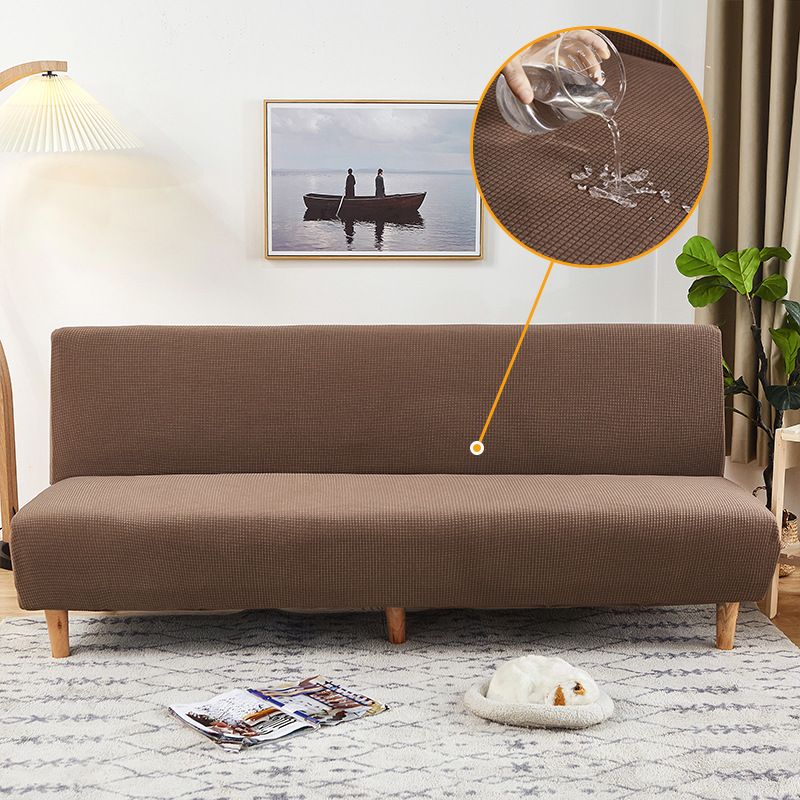Waterproof armless sofa cover all-inclusive universal cover cushion towel full cover cloth folding lazy sofa bed cover_voghion.com