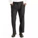 Men's Tailored Dress Pants - Stretch Polyester Blend Straight Fit Trousers With Draping Effect, Office To Casual Versatile_voghion.com