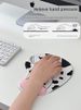 Unbeatable Quality Wrist Protector Silicone Plaid Soft Girl Non Slip Wristband Office For Home Computer Mouse Pad Holder_voghion.com