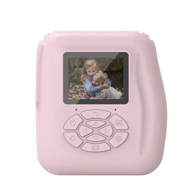 Gift Thermal Printing Camera 1080p Polaroid 3-6 Year Old Children's Photography Game Toy Electric Photo Paper_voghion.com