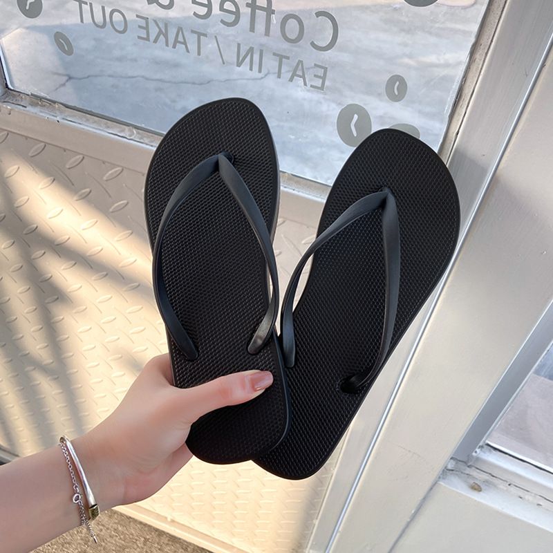 Flip Flops For Women To Wear Outside In Summer, Non Slip For Bathroom Bathing, Beach, Seaside, Couple Ins Trendy Summer Sandals_voghion.com