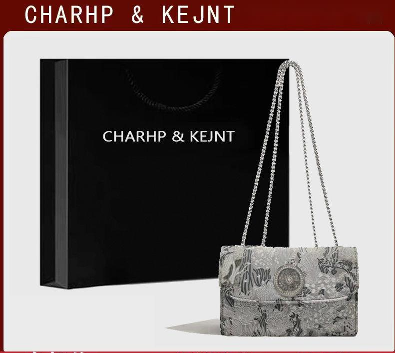 CHARHP&KEJNT2024 neue kleine quadratische modische Nischenkette für Damen_voghion.com