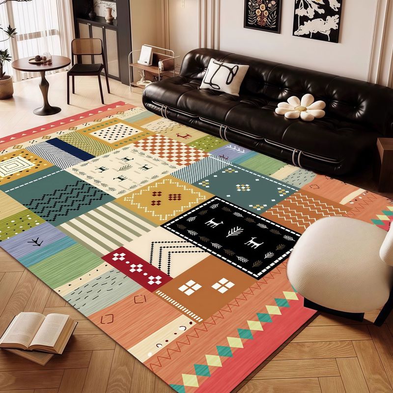 Vintage Style French High-End Dopamine Carpet Living Room Sofa Bedroom Bedside Area Rug_voghion.com