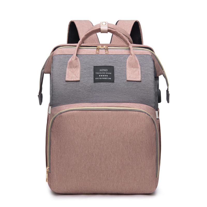 Mommy Baby Diaper Bags Backpack For Stroller Waterproof Large Capacity Changing Pad Mosquito Net Travel Foldable Baby Nappy Bags_voghion.com