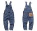 1 Japanisch-amerikanischer, schlichter Retro-Denim-Overall für Herren – trendig, locker, lässig, gerade geschnitten, mit Hosenträgern_voghion.com