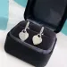 Damen Designer für Damen Designer Herz Silber Modeschmuck Dia Ohrringe Liebhaber Ohrstecker_voghion.com