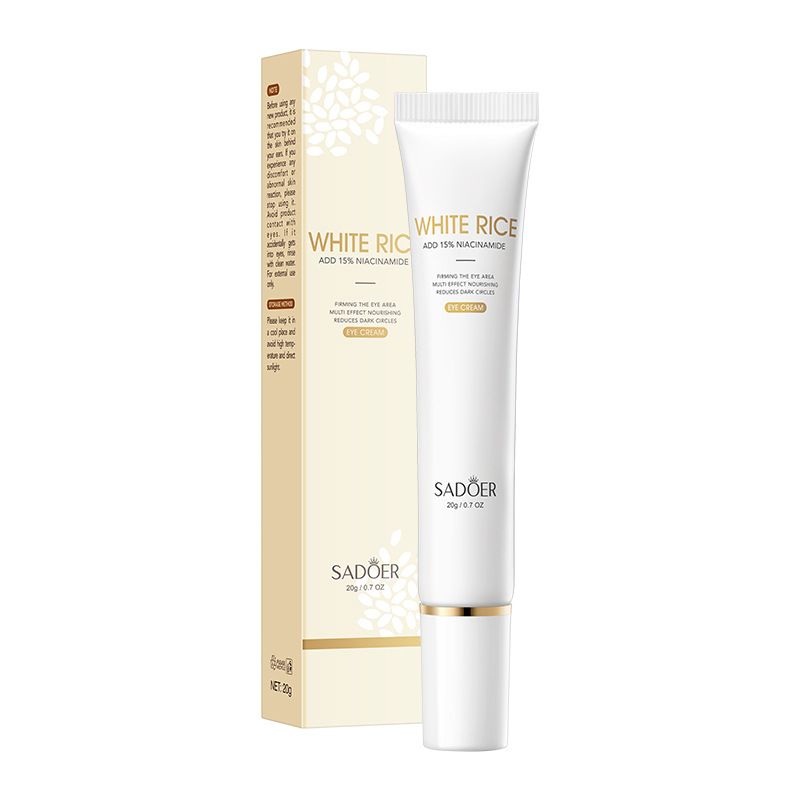 SADOER Aufhellendes Hautpflegeset mit weißem Reis und Niacinamid | Strahlende und hydratisierte Haut in 6 Schritten_voghion.com