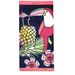Pure ACZT Thickened Beach Printing Soft Water Absorbent Enlarged Swimming Cotton Bath Towel 170*85 170*85_voghion.com