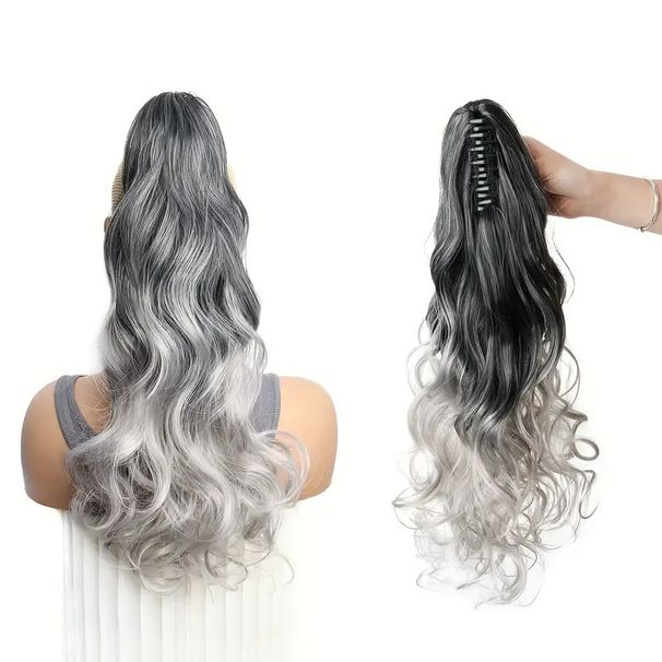 Synthetic Ponytails Wig Ponytail Claw Curly Ponytail Wig_voghion.com