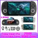 Console di gioco portatile Linux con schermo da 4,96 pollici retrò portatile 5000mAh RGB doppio joystick regali per bambini_voghion.com
