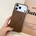 For IPhone 17 Air 16 15 14 13 12 11 Pro Max Plus For Magsafe Magnetic Breathable Cooling Case Woven Grid Matte Soft Back Cover_voghion.com