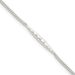 Sterling Silver 9in Plus 1 In Ext. Textured Bar Anklet_voghion.com
