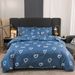 Soft Fiber Duvet Cover Quilt Cover Three Piece Bedding Set_voghion.com