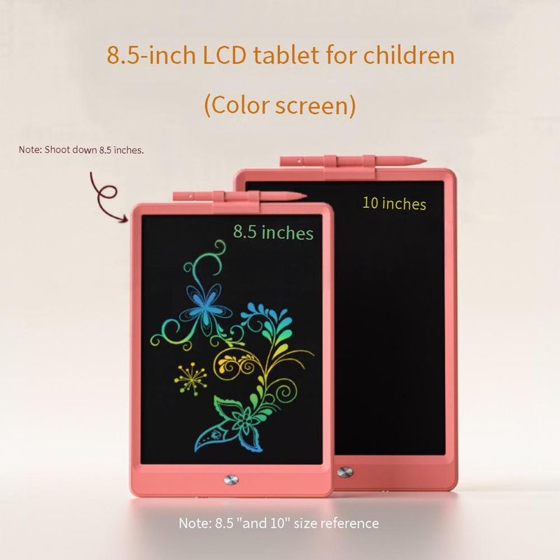 10-Zoll-LCD-Schreibtablett-Zeichenbrett - Bunter Bildschirm, löschbar und wiederverwendbar, tragbares Zeichenpad für Kinder, ideales Geschenk für Kinder_voghion.com