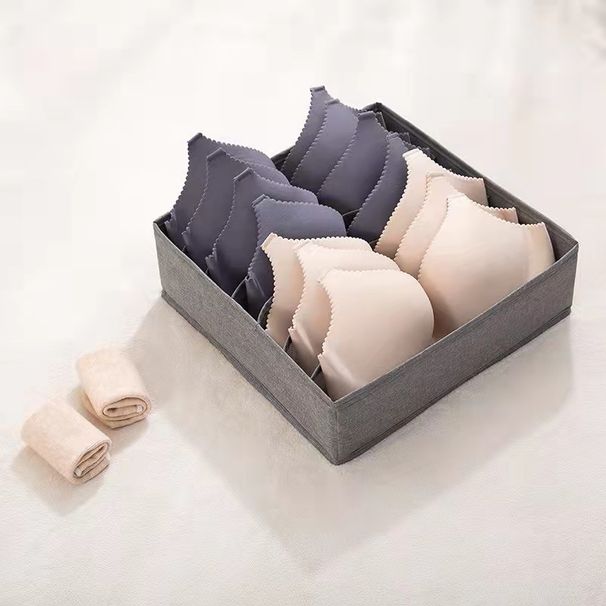 Foldable Fabric Drawer Organizer - Multi-Compartment Storage Box For Socks Underwear Baby Clothes & Ties (Breathable & Space-Saving Design)_voghion.com