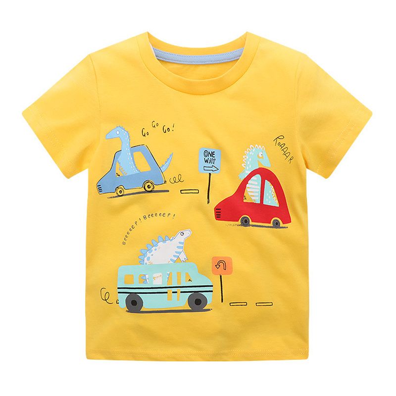 Mãe e crianças meninas meninos camiseta roupas de verão bebê algodão crianças verão manga curta roupas esportivas por atacado_voghion.com