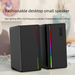 Computer Speakers Volume High Sound Quality Laptop Home Living Room Desktop Subwoofer Bluetooth Small Speaker_voghion.com