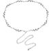 Metal Women's Fashion Versatile Slim Waist Chain Clothing Accessory_voghion.com