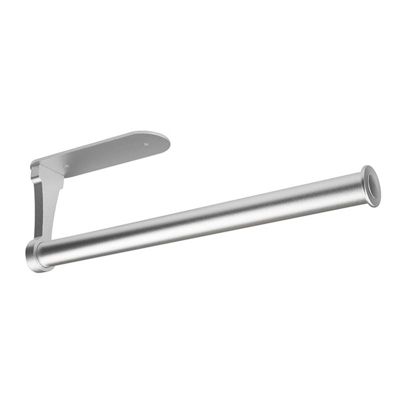 Cabinet Self-Adhesive Kitchen Paper Towel Holder Space Aluminum Kitchen Roll Holder Hanging Kitchen Paper Holder_voghion.com