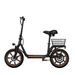 YAMALI X14 Elektroroller für Erwachsene, 36V 16Ah Akku, 350W Motor, City-Scooter, 14-Zoll-Reifen, Sitzroller mit Korb_voghion.com