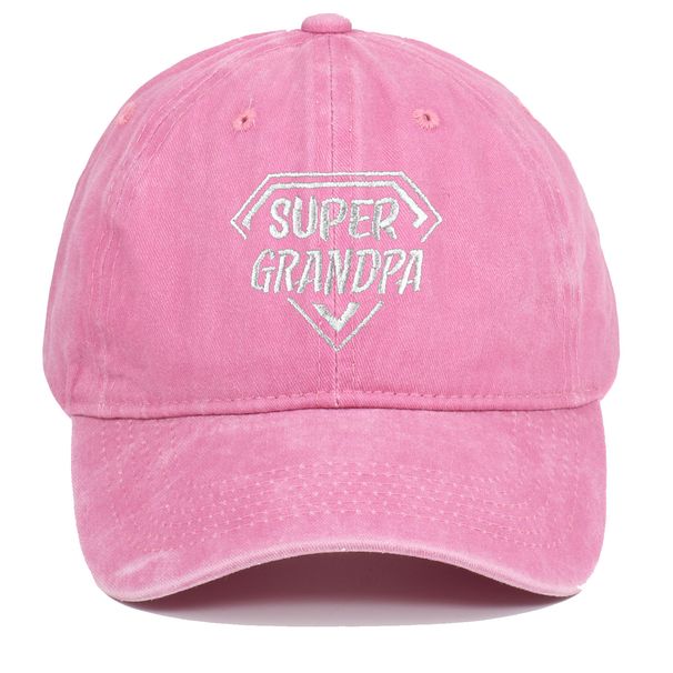 Unisex Maak oude eendenpet borduurwerk SUPER GRANDPA was baseballpet mode unisex ademend schaduw_voghion.com