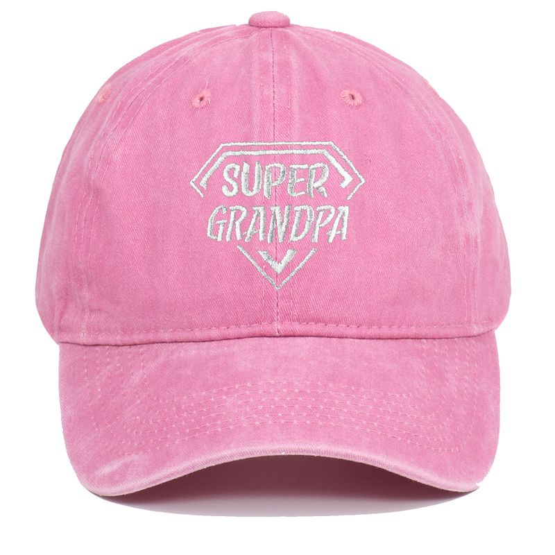 Unisexová čepice Make old duck cap s výšivkou SUPER GRANPAA baseballová čepice módní unisex prodyšná odstín_voghion.com