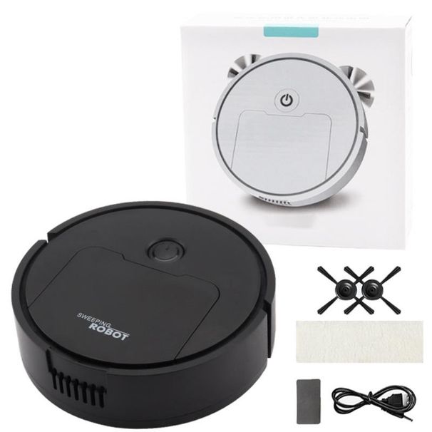 Home Multifunctional Floor Vacuum Cleaner Dusting Mopping All-in-One Machine Mini Sweeping Robot_voghion.com