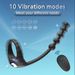 Bead Lock Fine Ring Drahtlose Fernbedienung Lade Vibrationsring 1 Frequenz Silikon Männlicher Analvibrator Erwachsene Produkte_voghion.com