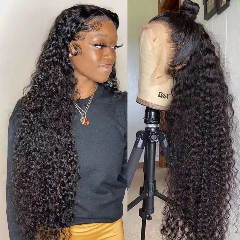 wig female chemical fiber long curly hair  new products manufacturers spot wholesale  small curly high temperature wire_voghion.com