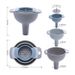 4-Piece Plastic Funnel Set - 4-in-1 Multi-Functional Kitchen Funnel for Oil Pouring, Liquid Dispensing, and Filtering_voghion.com